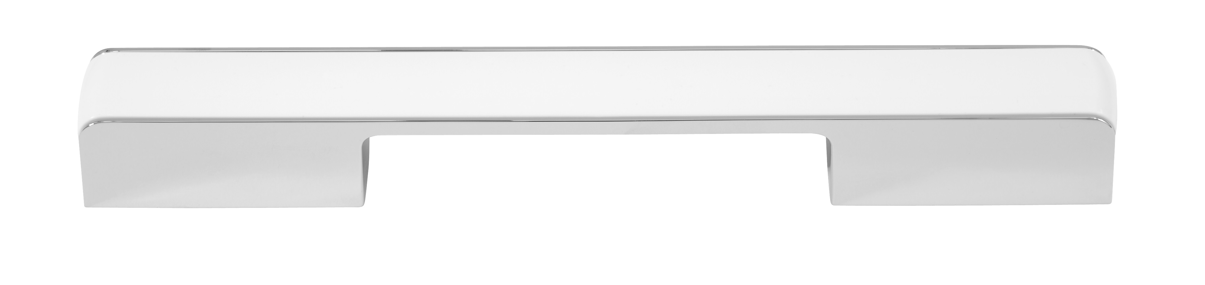 main handlelist image of White Gloss and Chrome handle 